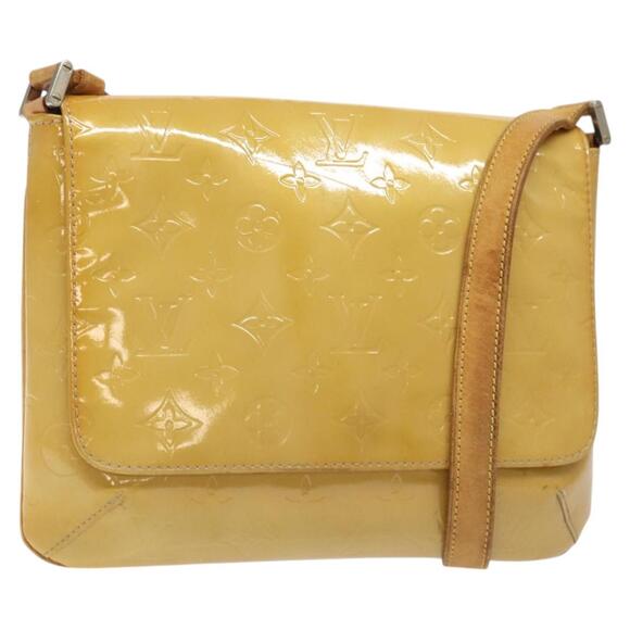 LOUIS VUITTON Monogram Vernis Thompson Street Bag Beige M91301 - Picture 1 of 16
